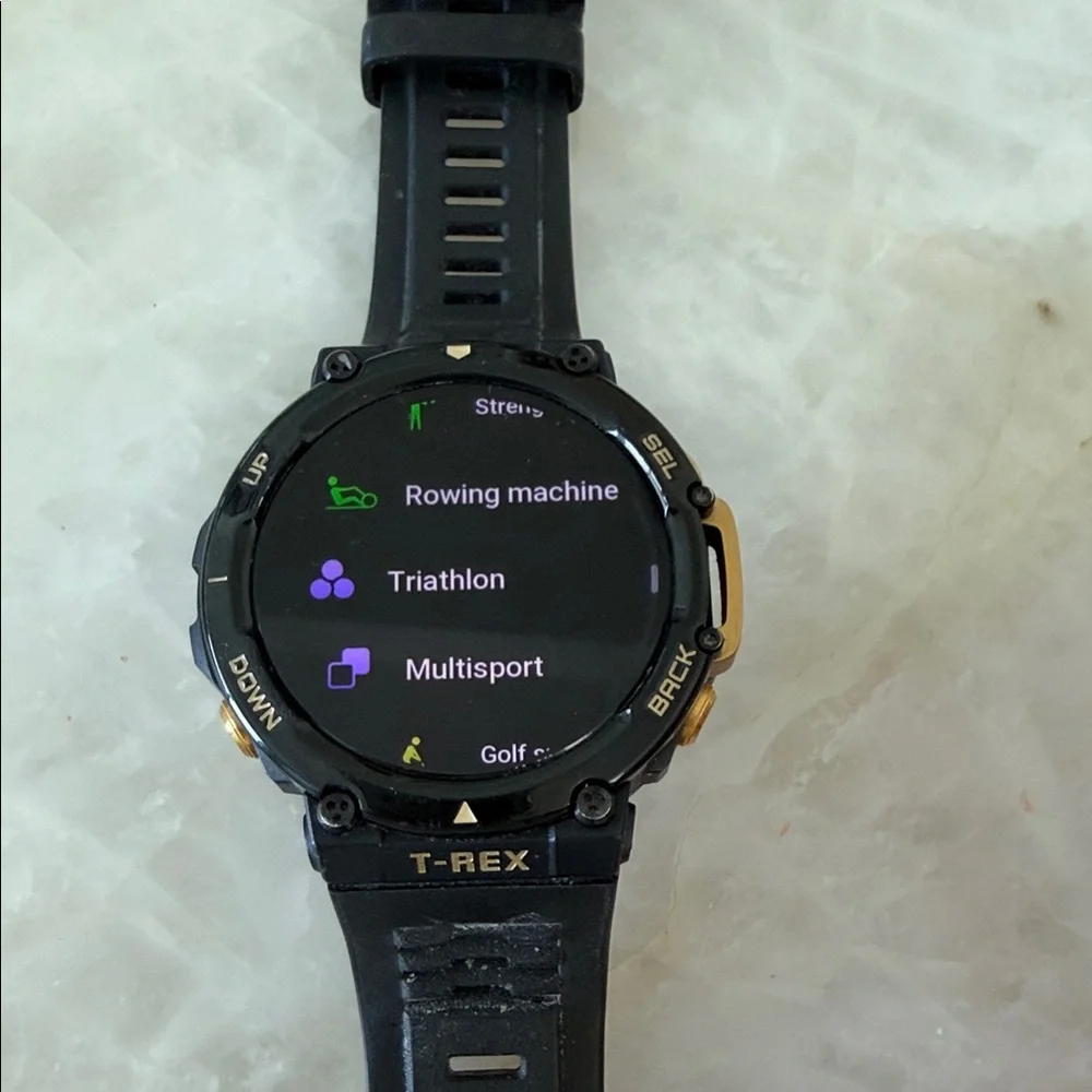 Amazfit T-Rex 2 Outdoor Smart Black Watch - Picture 9 of 14